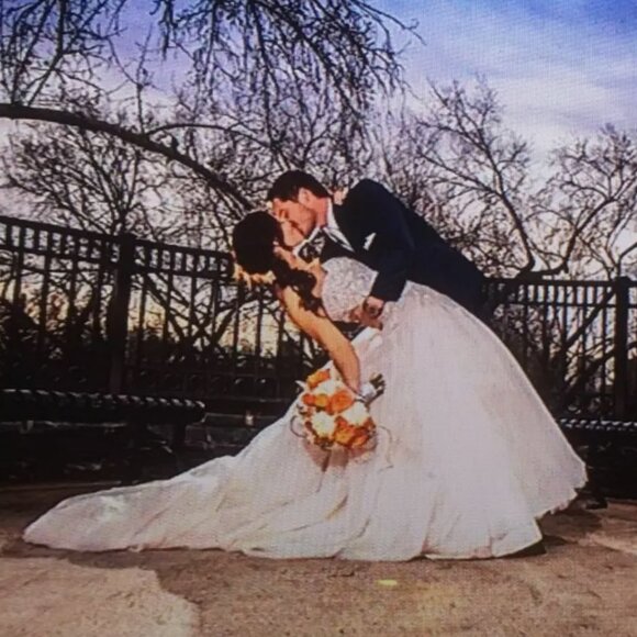 Aline Drop Waist Wedding dress - Picture 1 of 5